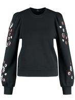SALE -49% | TAIFUN Sweatshirt zwart | OP=OP, Nieuw, Verzenden