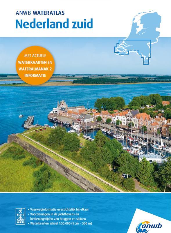 ANWB Wateratlas Nederland Zuid, Watersport en Boten, Bootonderdelen, Nieuw, Zeilboot of Motorboot, Ophalen of Verzenden