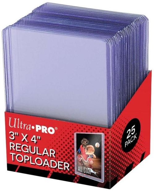 Toploaders Clear Regular (25 stuks) | Ultra Pro - Trading, Hobby en Vrije tijd, Verzamelkaartspellen | Overige, Nieuw, Verzenden