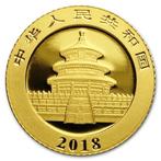 China. 2018 10 Yuan China 1g Gold Panda Coin BU