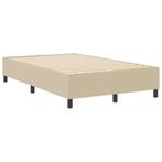 vidaXL Platform bedframe Grijs groen 120 x 200 cm Stof, Huis en Inrichting, Slaapkamer | Bedden, Verzenden, Nieuw, Groen, Stof
