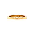 Gouden rijring met diamant 18 krt, Sieraden, Tassen en Uiterlijk, Ringen, Ophalen of Verzenden, Nieuw