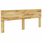 vidaXL Hoofdbord 200 cm massief hout eiken, Huis en Inrichting, Slaapkamer | Bedden, Verzenden, Nieuw, Bruin, Hout