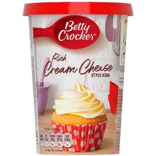 Betty Crocker Roomkaas Icing 400g, Hobby en Vrije tijd, Taarten en Cupcakes maken, Nieuw, Verzenden