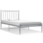 vidaXL Metalen Bed Grijs 90x200 - Tweedekansje - 45% Korting, Huis en Inrichting, Slaapkamer | Bedden, Ophalen of Verzenden, Nieuw