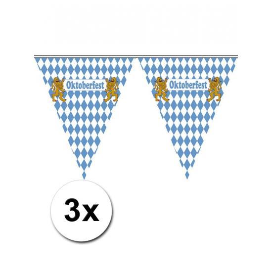 3x Oktoberfest slinger - Bierfeest/Oktoberfest, Hobby en Vrije tijd, Feestartikelen, Ophalen of Verzenden