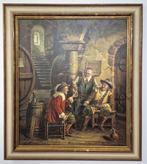Hein van Doren (1930-2003) - Herrenrunde im Weinkeller