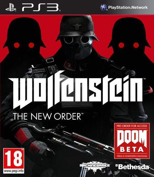 Wolfenstein The New Order-Standaard (PlayStation 3) Gebruikt, Spelcomputers en Games, Games | Sony PlayStation 3, Zo goed als nieuw