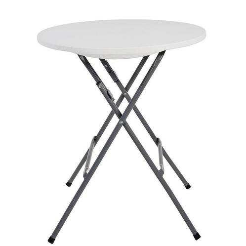 Balkontafel klaptafel rond 60 cm met kunststof tafelblad, Huis en Inrichting, Tafels | Eettafels, 50 tot 100 cm, 50 tot 100 cm
