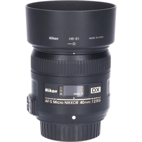 Tweedehands Nikon AF-S 40mm f/2.8G DX Micro CM4324, Audio, Tv en Foto, Fotografie | Lenzen en Objectieven, Macrolens, Gebruikt