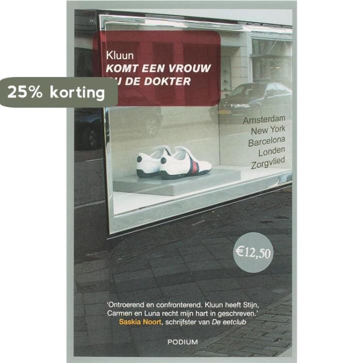 Komt een vrouw bij de dokter midpri 9789057591662 Kluun, Boeken, Romans, Gelezen, Verzenden