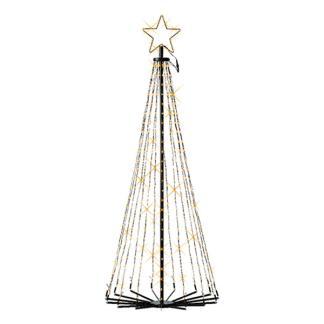 Metalen kerstboom met verlichting | Lumineo | 1.5 meter, Diversen, Kerst, Nieuw, Verzenden