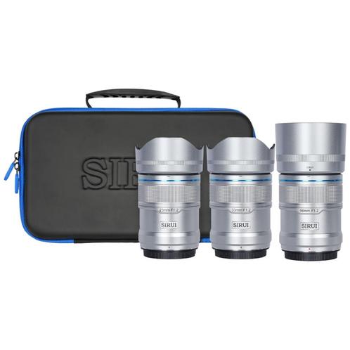 Sirui Sniper 23+33+56mm f/1.2 APS-C AF Lens Kit E-Mount, Audio, Tv en Foto, Fotografie | Lenzen en Objectieven, Groothoeklens