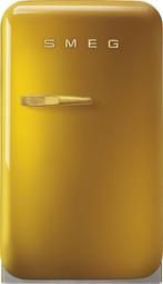 Smeg FAB5RDGO5 minibar koelkast - Svarovsky Gold, Witgoed en Apparatuur, Koelkasten en IJskasten, Zonder vriesvak, Verzenden, Nieuw