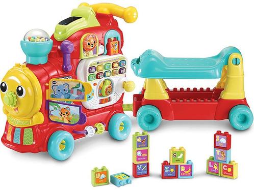 VTech Baby Rijd & Leer Letterlocomotief - Interactief &, Kinderen en Baby's, Speelgoed | Educatief en Creatief, Zo goed als nieuw