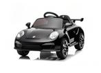 Elektrische kinderauto - Ruf - zwart - met Bluetooth en a..., Kinderen en Baby's, Speelgoed | Buiten | Accuvoertuigen, Ophalen of Verzenden