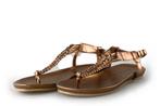 Fred de La Bretoniere Sandalen in maat 38 Brons | 10% extra, Kleding | Dames, Schoenen, Overige kleuren, Verzenden, Zo goed als nieuw