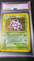 Nidoking -HOLO- Graded card - Basis Set - Deutsch - PSA 8, Hobby en Vrije tijd, Verzamelkaartspellen | Pokémon, Nieuw