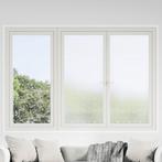 vidaXL Raamfolies strepenpatroon mat PVC, Huis en Inrichting, Stoffering | Gordijnen en Lamellen, Verzenden, Nieuw, Wit