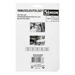 Benson Inbussleutelset - 10 maten - 1.5 t/m 10 mm - Compa..., Doe-het-zelf en Verbouw, Gereedschap | Handgereedschap, Ophalen of Verzenden
