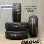 225/55/17 97H (*) MO Michelin winterbanden 7,3mm profiel 4X, Auto-onderdelen, Banden en Velgen, Ophalen, Gebruikt, 17 inch, Winterbanden