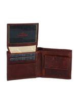 CHARRO leren heren portemonnee - vele vakken - munten -, Nieuw