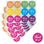 Fako Bijoux - 120 Thank You Stickers Op Vel - 35mm - Thank, Verzenden, Nieuw