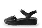 Ara Sandalen in maat 40 Zwart | 10% extra korting, Verzenden, Zwart, Sandalen of Muiltjes, Zo goed als nieuw