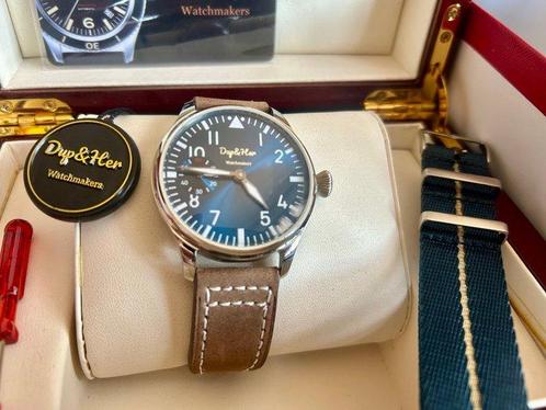 Dup&Her - Pilot 40’ - Zonder Minimumprijs - Heren - 2025, Sieraden, Tassen en Uiterlijk, Horloges | Heren