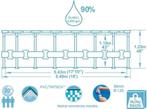Tuin Zwembad Set | 549cm | RVS Frame | Laatste Stuks!, 120 cm of meer, Rond, Ophalen of Verzenden, 300 cm of meer