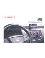 2012 SEAT MII INSTRUCTIEBOEKJE DUITS, Auto diversen, Handleidingen en Instructieboekjes