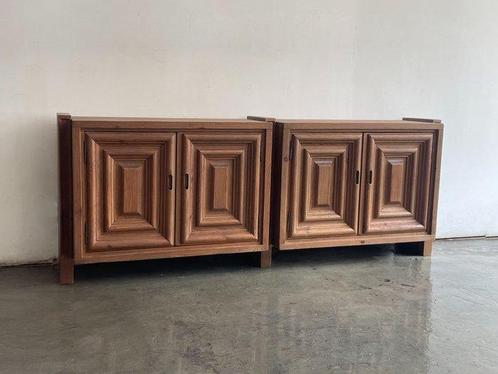 biosca - Dressoir - biosca - Vurenhout - Brutalistisch, Antiek en Kunst, Kunst | Designobjecten