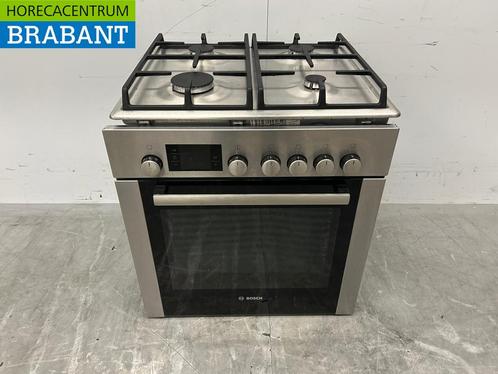 RVS Bosch Heteluchtoven Convectie Oven met 4 pits gasfornuis, Zakelijke goederen, Horeca | Keukenapparatuur, Gebruikt, Ophalen of Verzenden