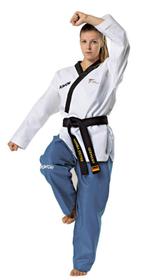 KWON Taekwondopak Poomsae voor dames WT goedgekeurd, Nieuw, Ophalen of Verzenden