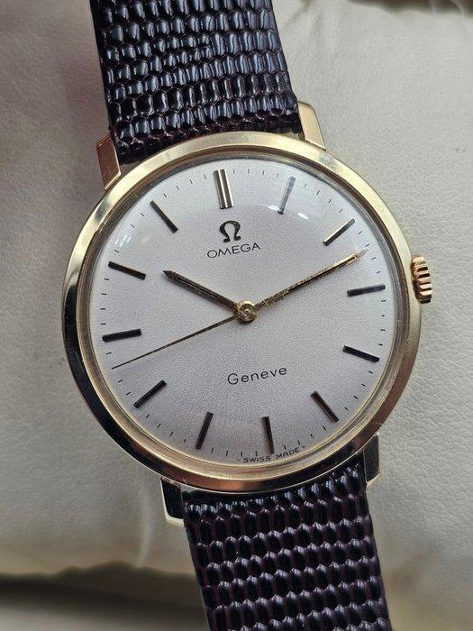 Omega - Genève 14K GOLD - 131.7021 - Heren - 1970, Sieraden, Tassen en Uiterlijk, Horloges | Heren