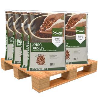 Hydrokorrels pallet | 400 L | Pokon (Natuurlijk), Tuin en Terras, Aarde en Mest, Verzenden
