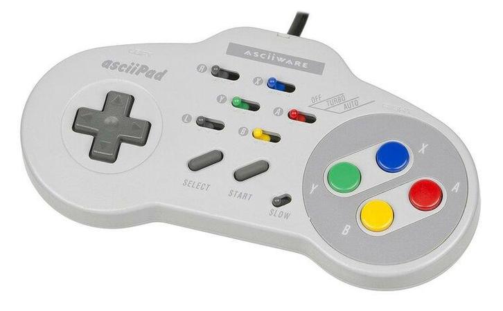 Asciiware ASCIIPAD Controller, Spelcomputers en Games, Spelcomputers | Nintendo Super NES, Zo goed als nieuw, Ophalen of Verzenden