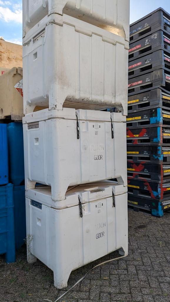 Isolerende Thermo Palletboxen 100x80cm koeltransport, Doe-het-zelf en Verbouw, Kratten en Dozen, 100 cm of meer, Gebruikt, Bak of Kist