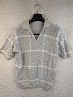 Gray short-sleeve knit top, Kleding | Dames, Tops, Verzenden, Nieuw