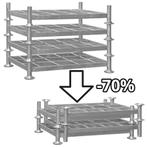 Mobiele stapelrack mobiele rack TÜV geschikt voor rongen, Zakelijke goederen, Kantoor en Winkelinrichting | Magazijn, Stelling en Opslag