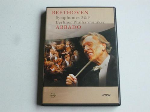 Beethoven - Symphonies 3 & 9 / Berliner Philh. , Abbado (DVD, Cd's en Dvd's, Dvd's | Muziek en Concerten, Verzenden
