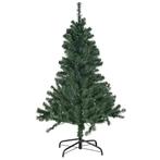 Kerstboom met verlichting - Kunstkerstboom - 150 cm - Met st, Verzenden, Zo goed als nieuw