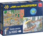 Jan van Haasteren - De Kaasmarkt &amp; Skûtsjesilen - Puzzel, Hobby en Vrije tijd, Denksport en Puzzels, Ophalen of Verzenden