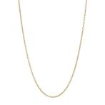 Gouden lengtecollier anker 46 cm 14 karaat, Verzenden, Zo goed als nieuw, Goud, Goud