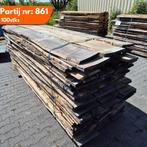 Eiken Schaaldelen 3000-3200x200-350x28mm, Doe-het-zelf en Verbouw, Platen en Panelen, Ophalen of Verzenden, Nieuw