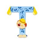 Janod houten letter T clown - educa van €2,49 voor €2,00, Ophalen of Verzenden, Nieuw