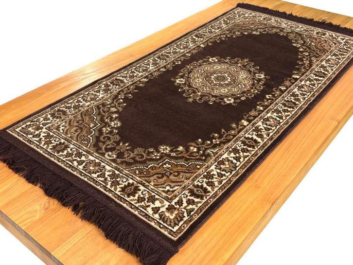 Smyrna tafelloper Sardis 70x140 - Perzisch pluche medaillon, Huis en Inrichting, Tafelkleden, Binnen, Rechthoek, Nieuw, Ophalen of Verzenden