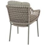 Corsica Jura dining tuinset 7 delig 160 cm rond H75 cm teak, Ophalen of Verzenden, Nieuw