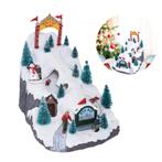 Cheqo® Kerstdorp met Skipark - Kersttafereel - Skipiste - Ke, Diversen, Kerst, Nieuw, Verzenden