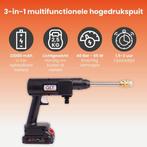 2dekans | QLT Snoerloze Hogedrukreiniger met Accu en, Ophalen of Verzenden